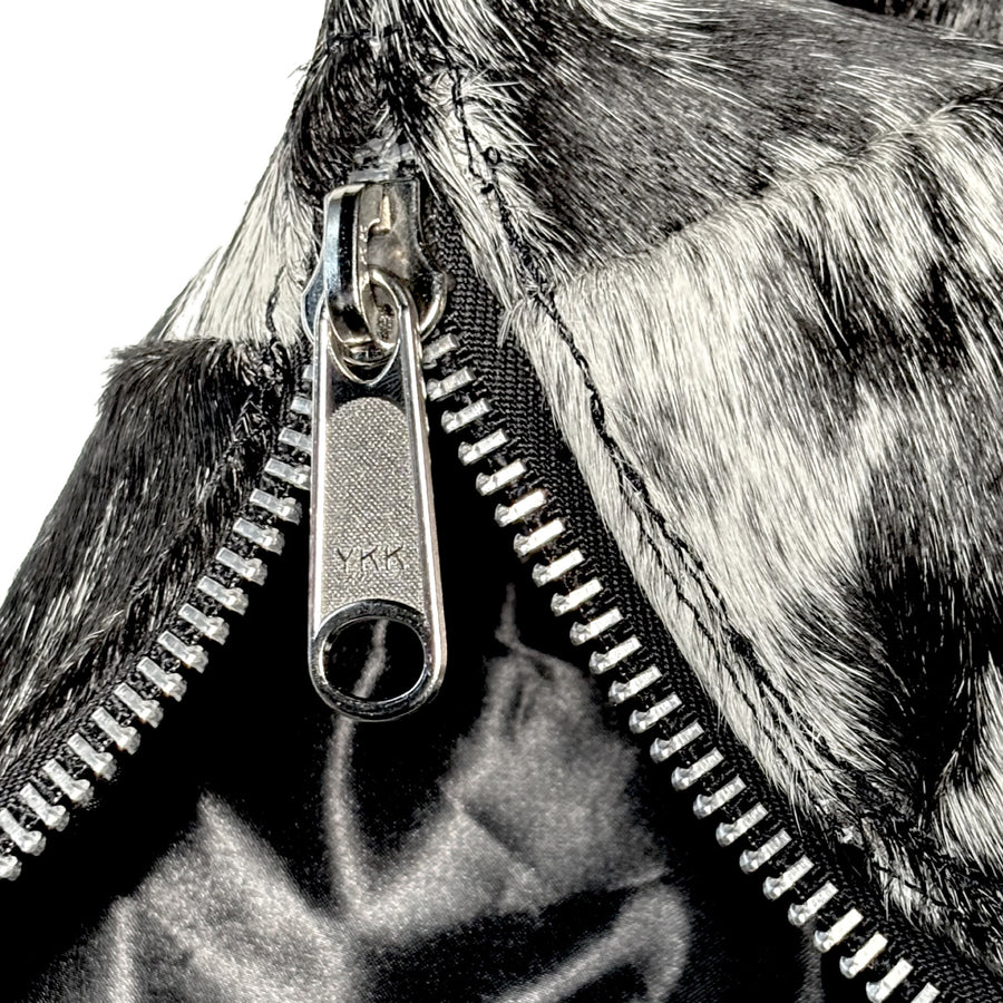 Alexandria Wills Collaboration Cowhide balaclava