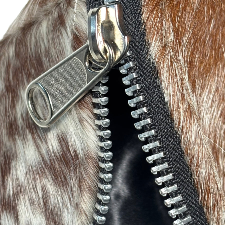 Alexandria Wills Collaboration Cowhide balaclava