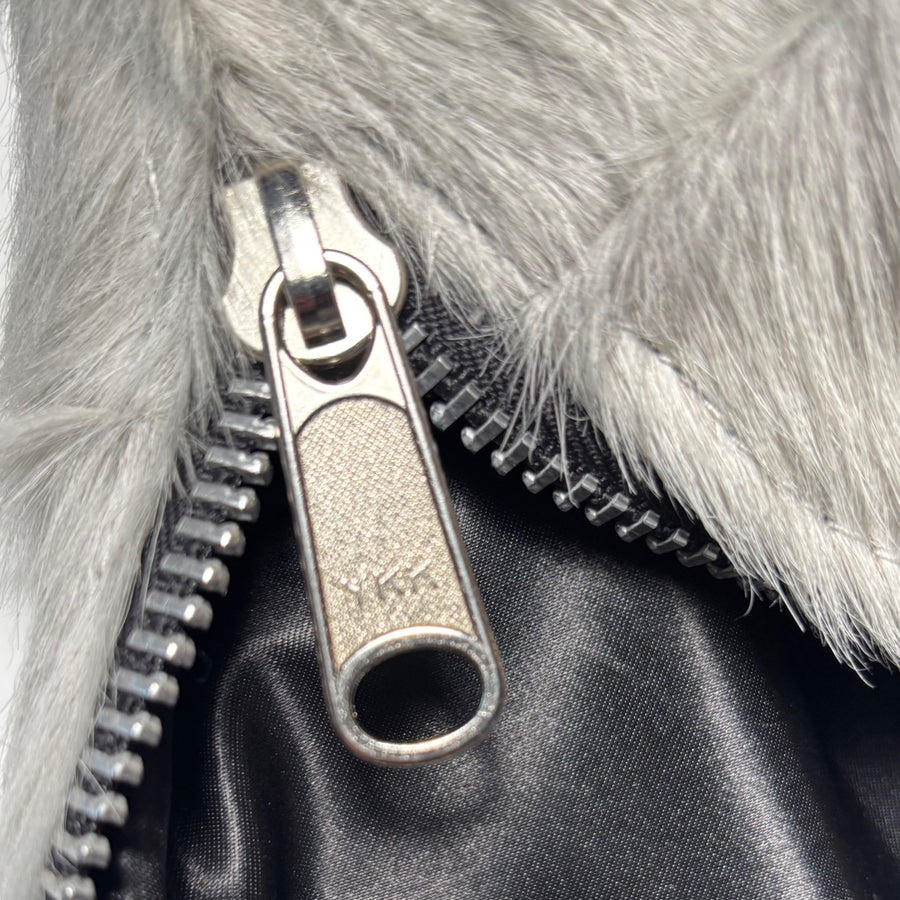 Alexandria Wills Collaboration Cowhide balaclava