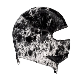 Alexandria Wills Collaboration Cowhide balaclava